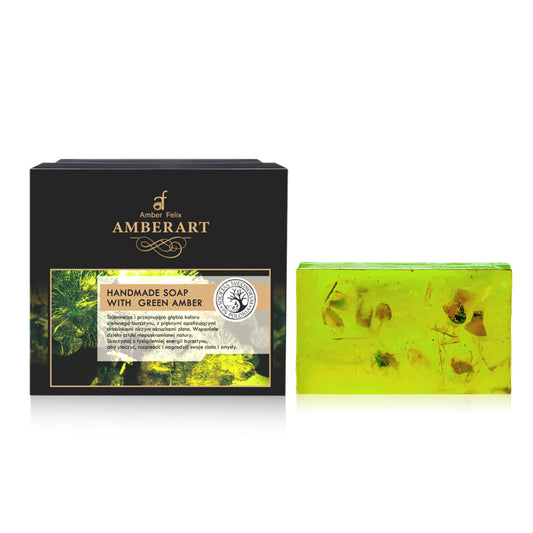 Amber Felix AMBERART Emerald Amber Energy Soap